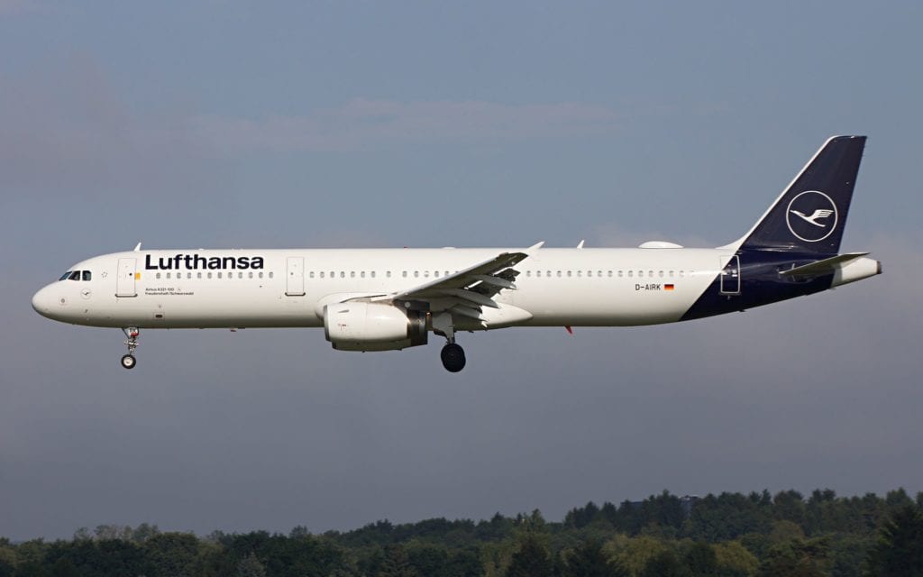 Lufthansa Airbus A321 Neue Lackierung