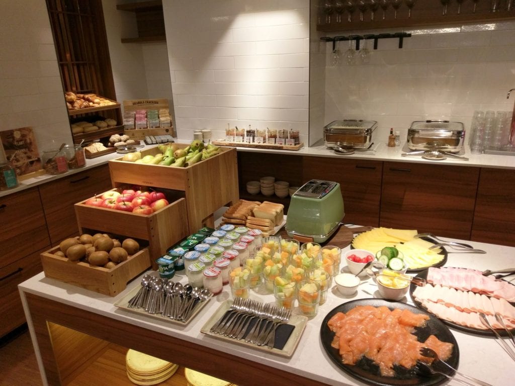 Marriott Rotterdam Lounge Frühstück