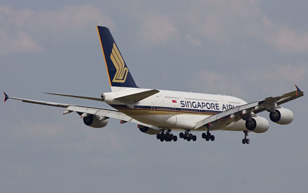 Singapore Airlines Airbus A380 Dry Lease