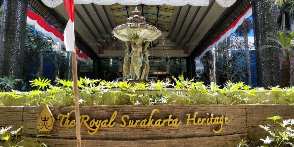 The Royal Surakata Heritage Solo Eingang