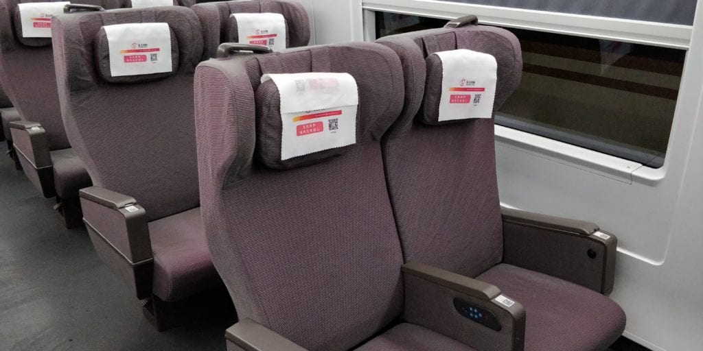 China Schnellzug 1. Klasse Sitz
