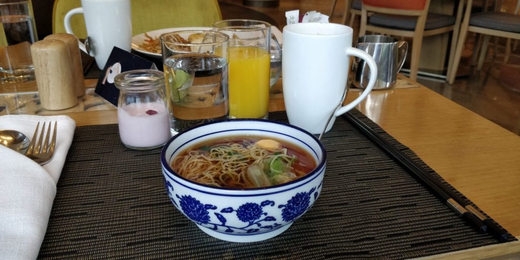 Hilton Peking Frühstück 7