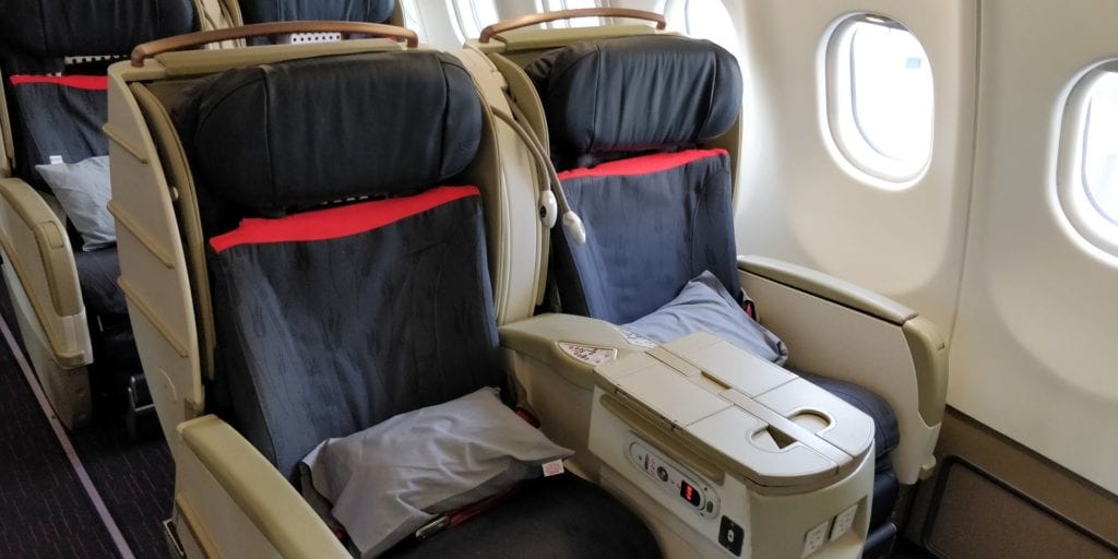 Turkish Airlines Business Class Airbus A330 200 Sitz 2