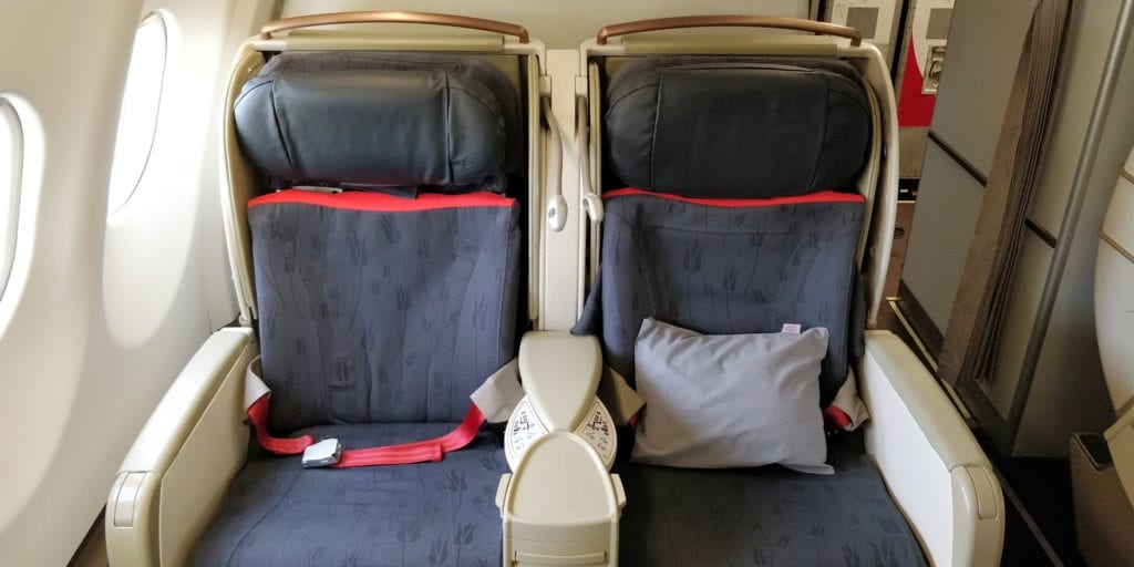 Turkish Airlines Business Class Airbus A330 200 Sitz 3