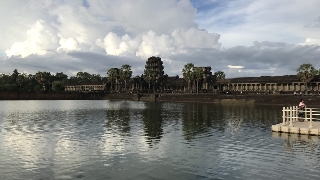 Angkor Wat Eingang Übergang
