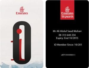 Emirates IO Status