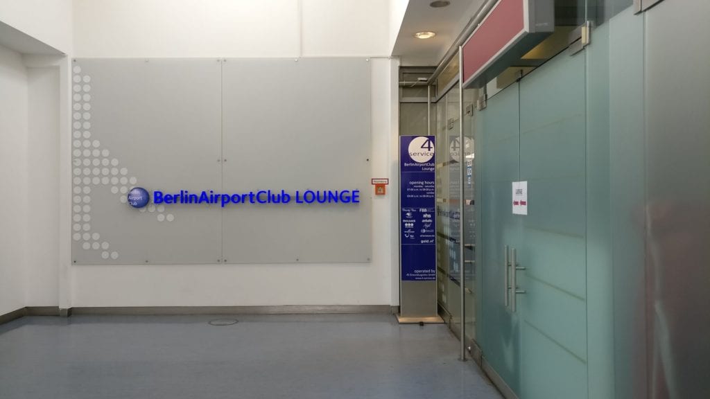 Berlin Airport Club Eingang