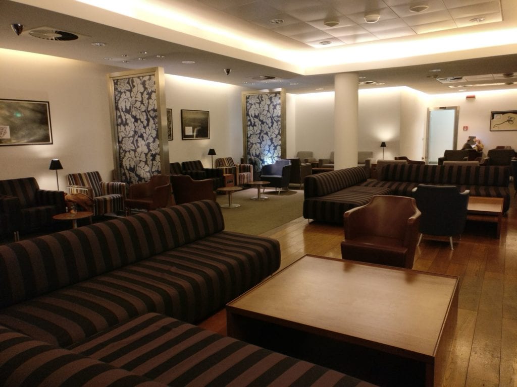 British Airways Lounge Mailand 2