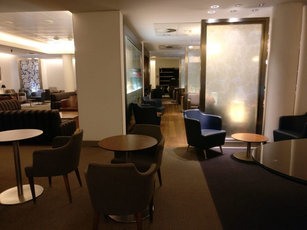 British Airways Lounge Mailand 5
