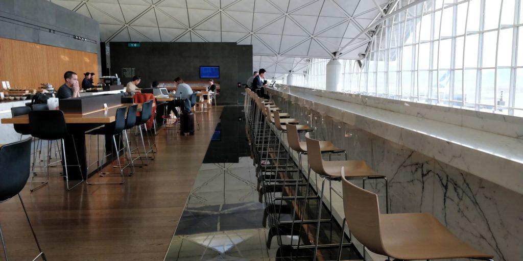 Cathay Pacific The Wing First Class Lounge