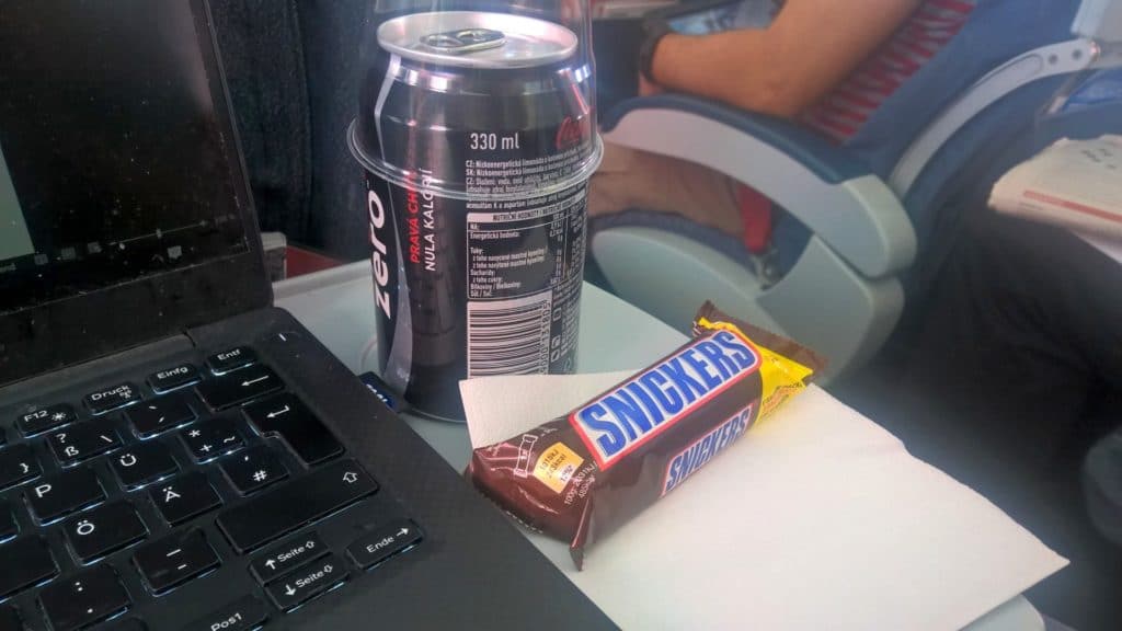 Czech Airlines Snack