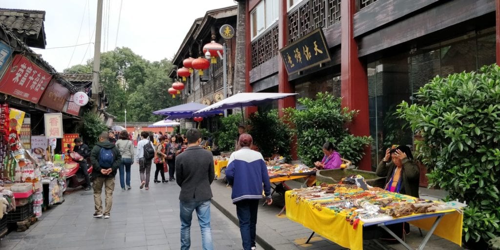 Jinsi Straße Chengdu