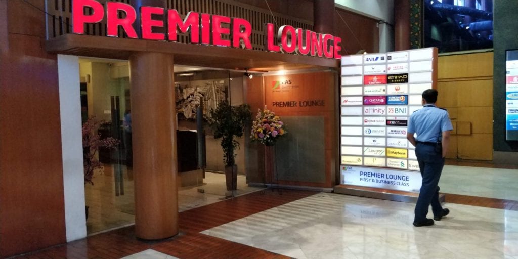 Premier Lounge Jakarta Eingang