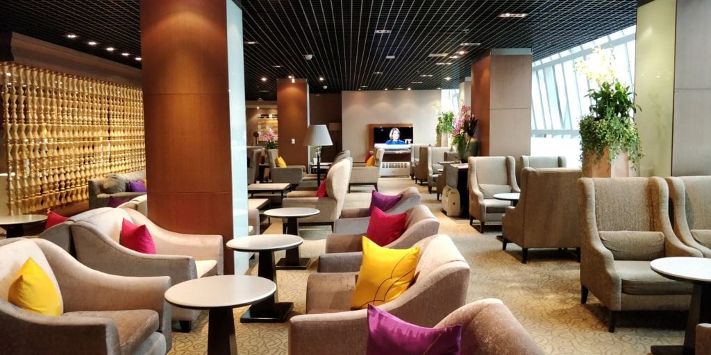 Thai Airways First Class Lounge Bangkok