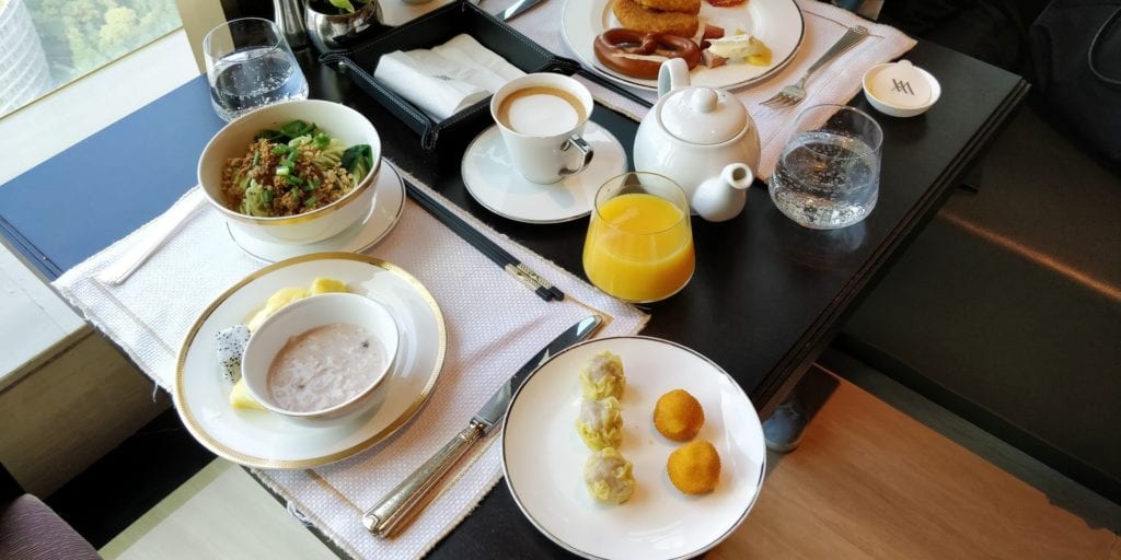 Waldorf Astoria Chengdu Frühstück 2