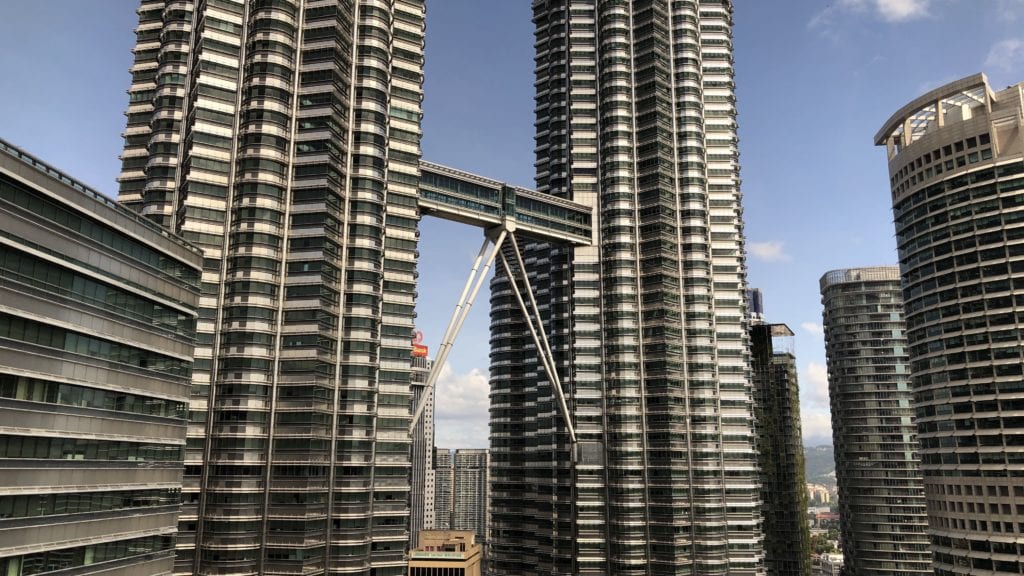 Mandarin Oriental Kuala Lumpur Ausblick Petronas Towers