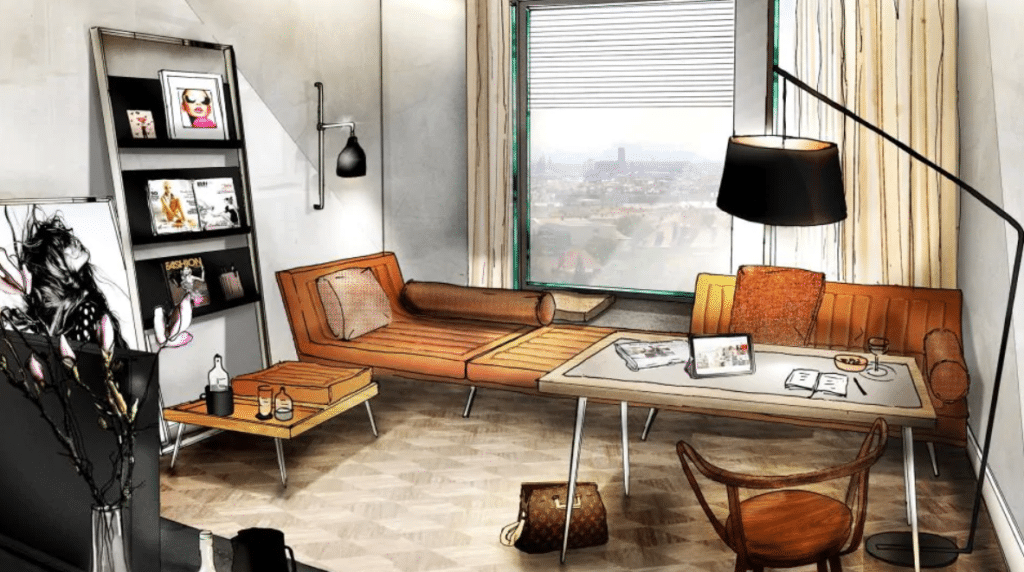 Andaz München Rendering 2