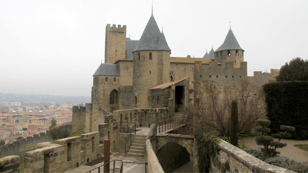 Hotel De La Cite Carcassonne Aussenansicht