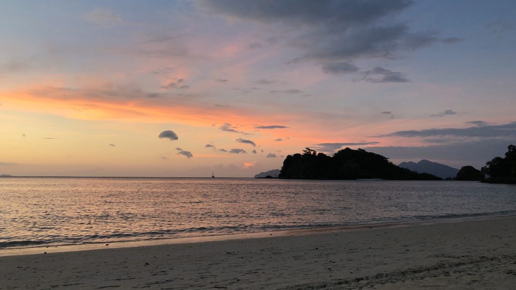 The Andaman Resort Langkawi Sonnenuntergang