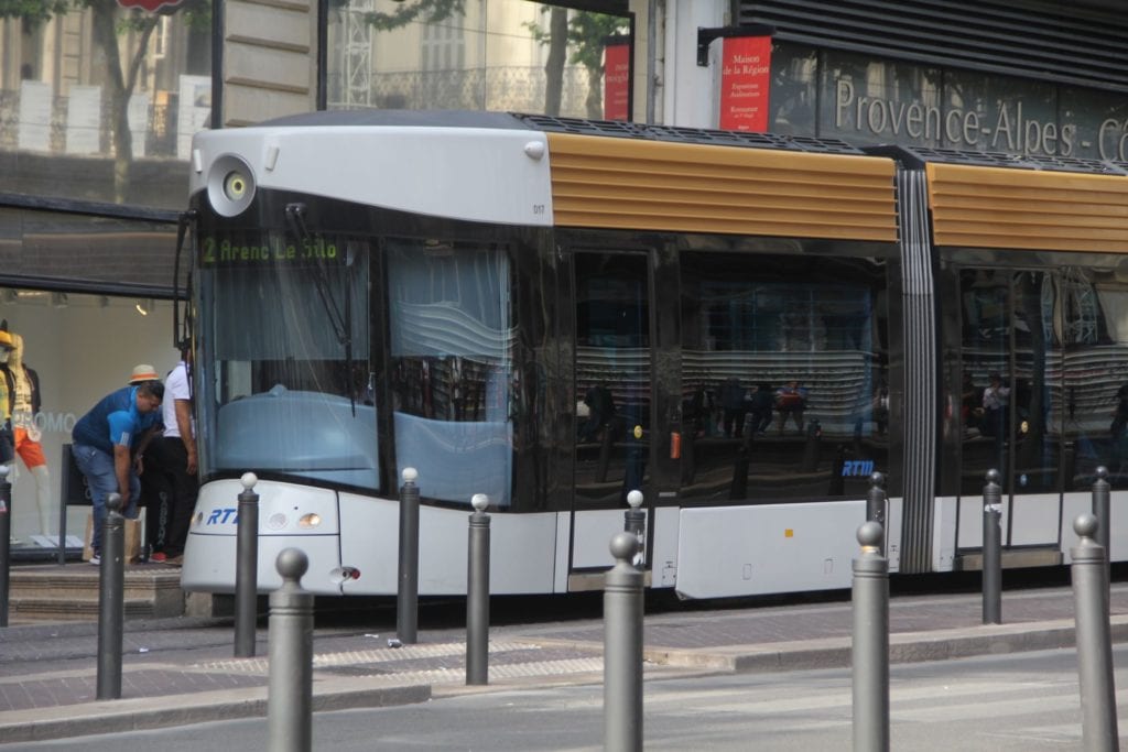 Marseille Straßebahn