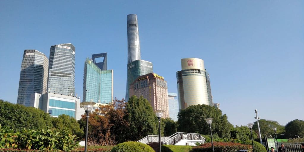 Shanghai Pudong Gebäude