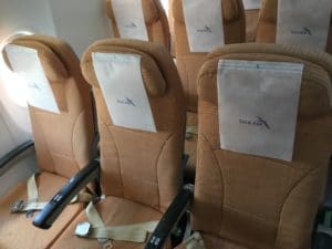 Silk Air Economy Class Kurzstrecke Sitz