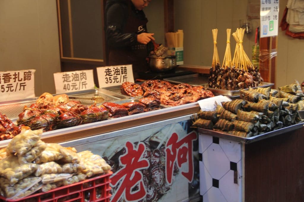 Zhujiajiao Straßenverkäufer