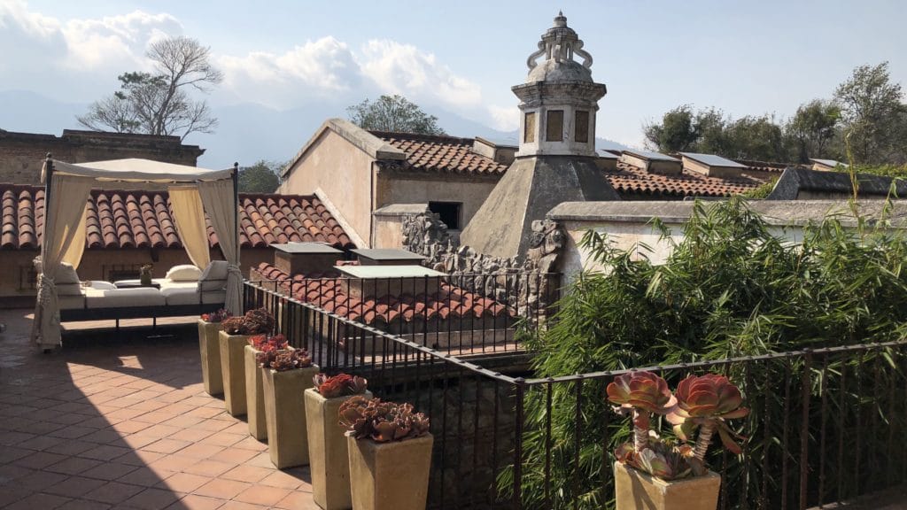 El Convento Boutique Hotel Antigua Guatemala Terrasse