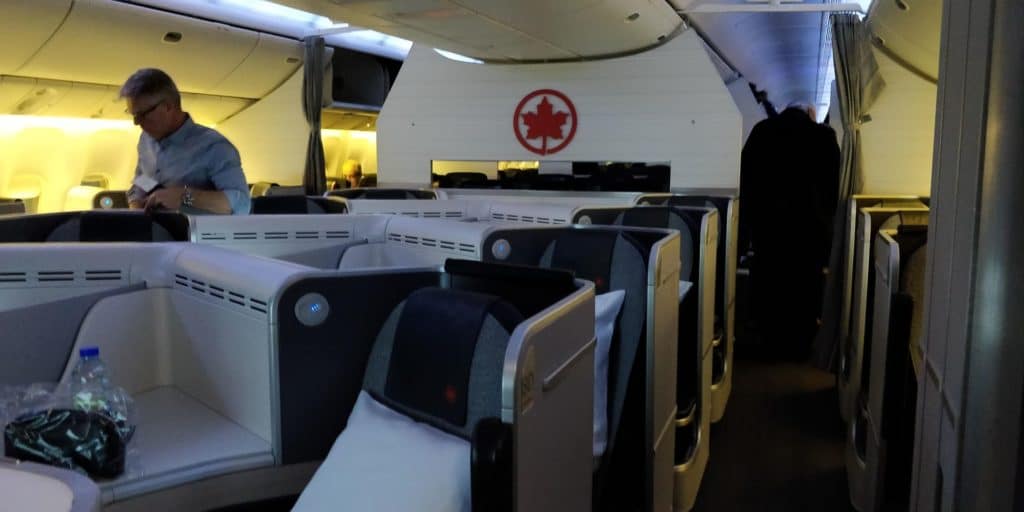 Air Canada Business Class Boeing 777 Sitz 6