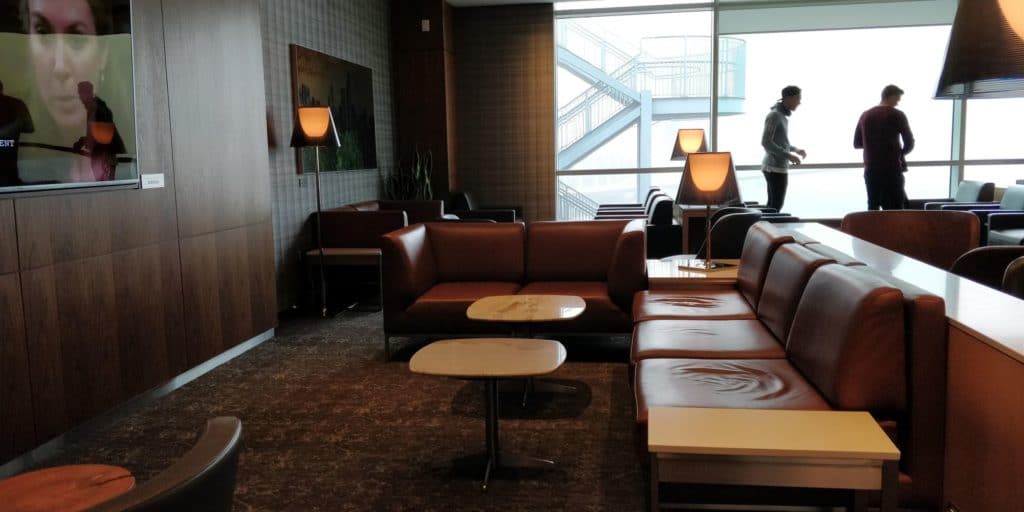 Air Canada Maple Leaf Lounge Vancouver Layout 5