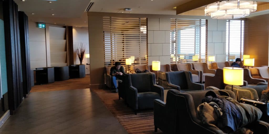 Plaza Premium Lounge Vancouver Layout 2