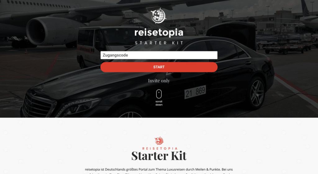 Reisetopia Club Account Starter Kit 2
