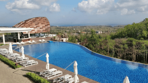 Renaissance Bali Uluwatu Resort Executive Suite Balkon Ausblick