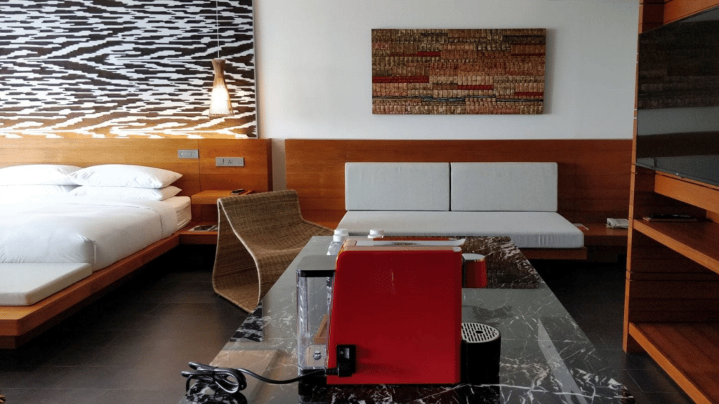 Renaissance Bali Uluwatu Resort Executive Suite Wohn Schlafbereich