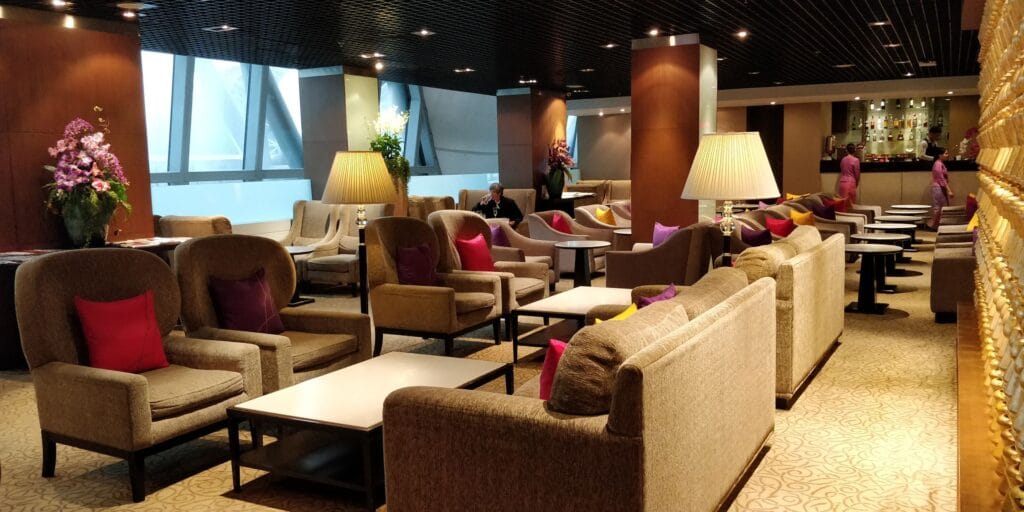 Thai Airways FIrst Class Lounge Bangkok 2