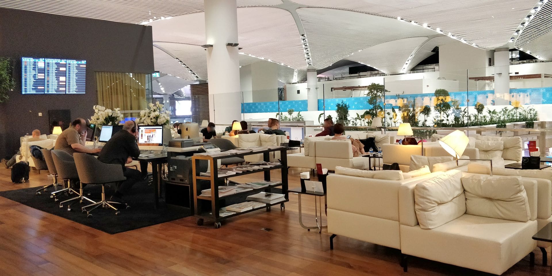 Turkish Airlines Lounge Istanbul Miles Smiles Business Center