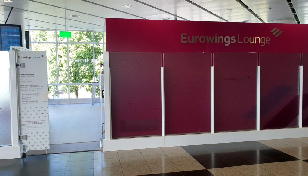 Eurowings Lounge München Eingang