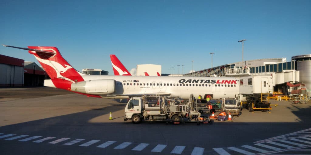 Qantas Boeing 717