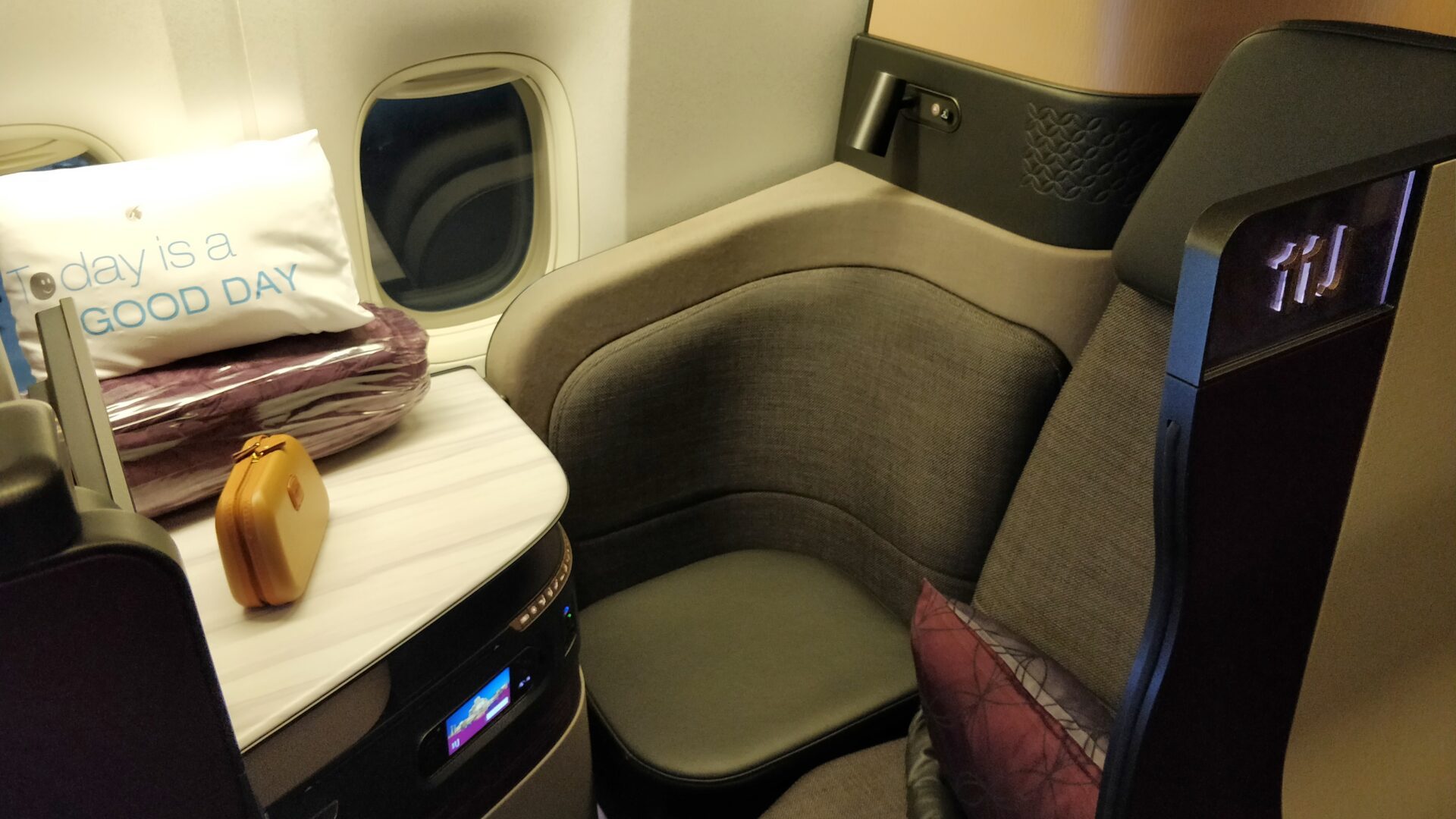 Qatar Airways QSuite Business Class Sitz 3