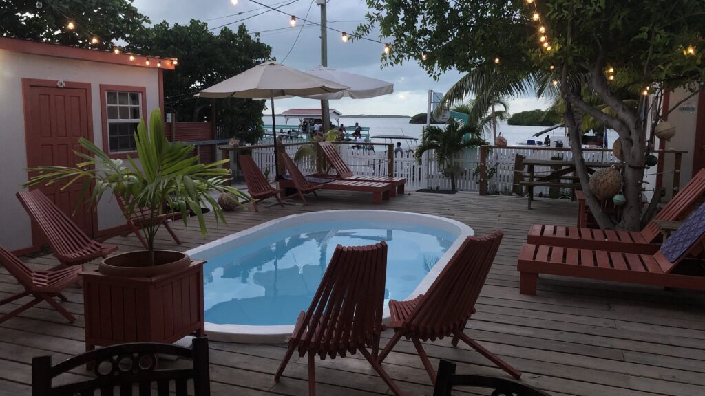 Ambergris Sunset Hotel San Pedro Belize Pool 2