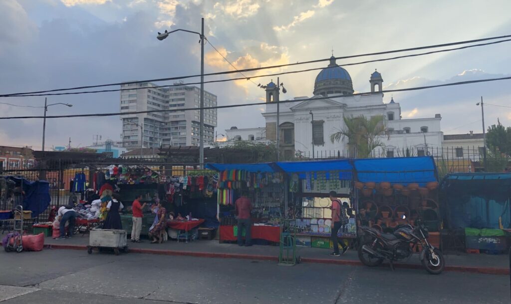 Guatemala City Markt Außen