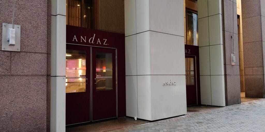 Andaz Wall Street New York Eingang