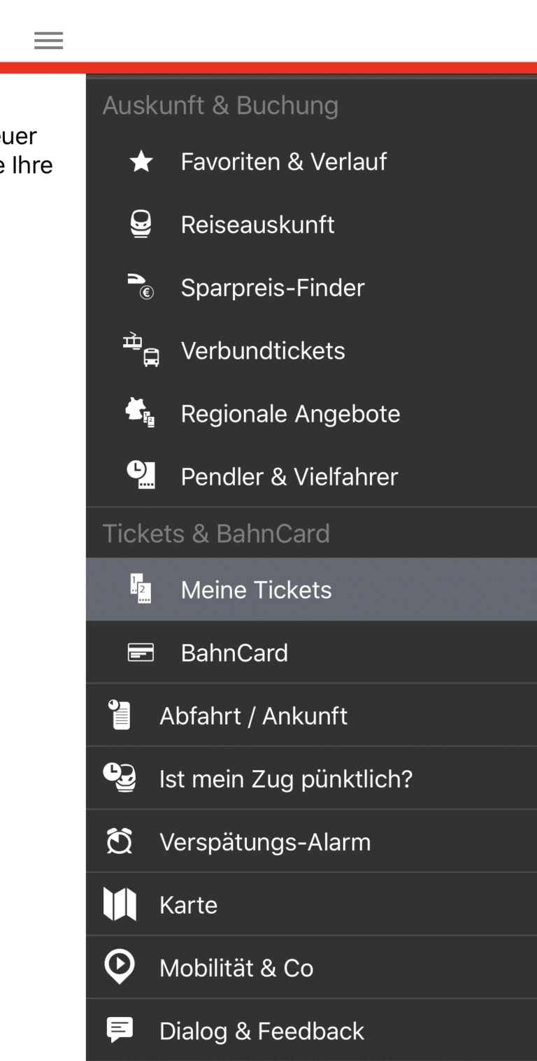 Wie kann man ein Bahn Ticket stornieren oder umtauschen?