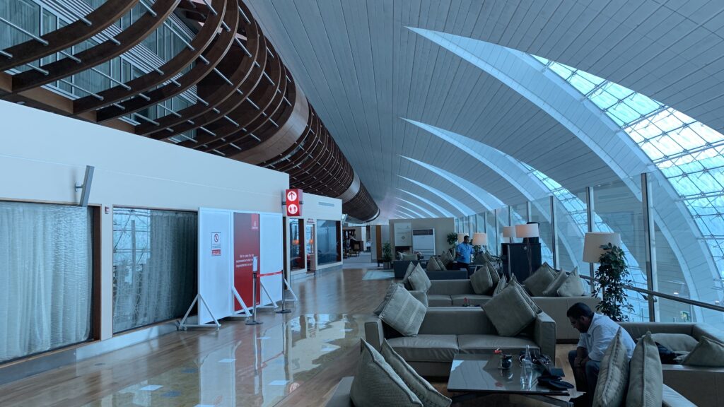 Emirates First Class Lounge Dubai B Lounge