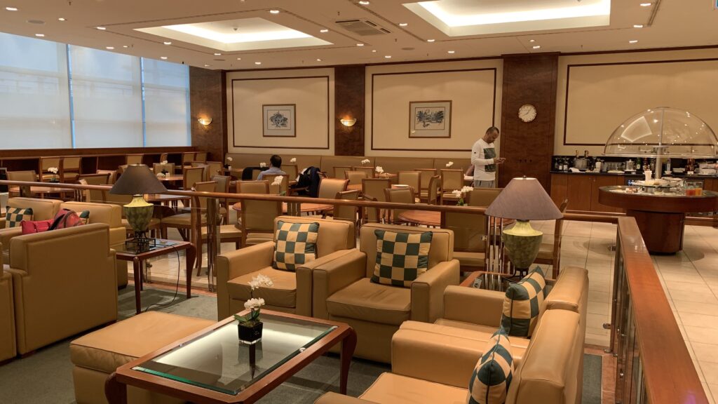 Emirates Lounge Frankfurt Sitze