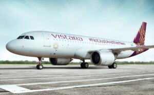 Vistara Flugzeug der Tata Group