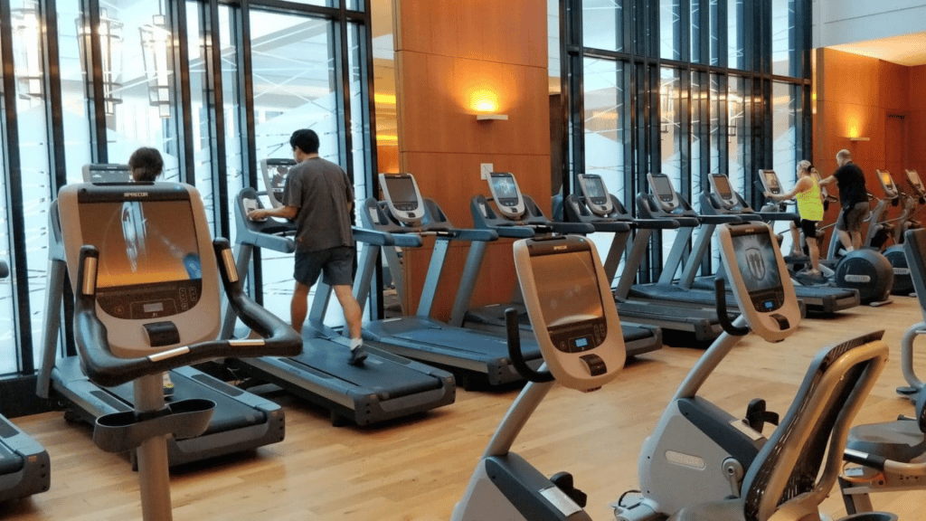Conrad Seoul Fitness Laufband