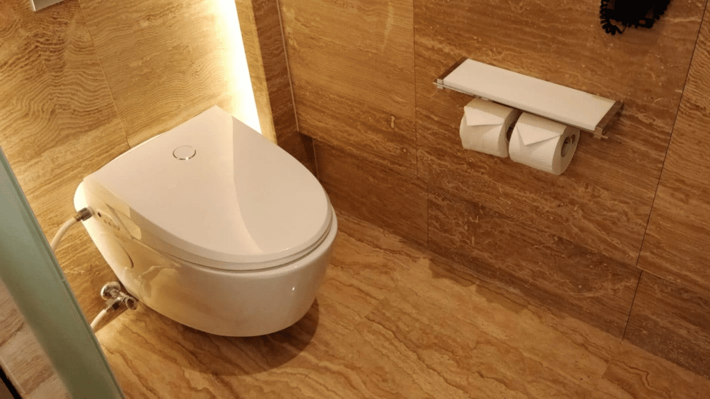 Conrad Seoul Suite Badezimmer Toilette