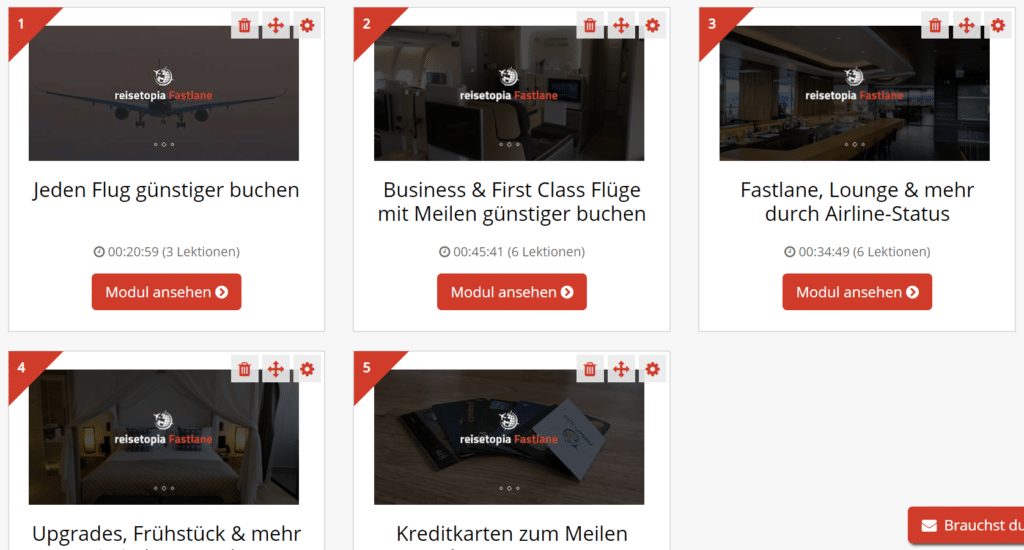 Reisetopia Fastlane Überblick