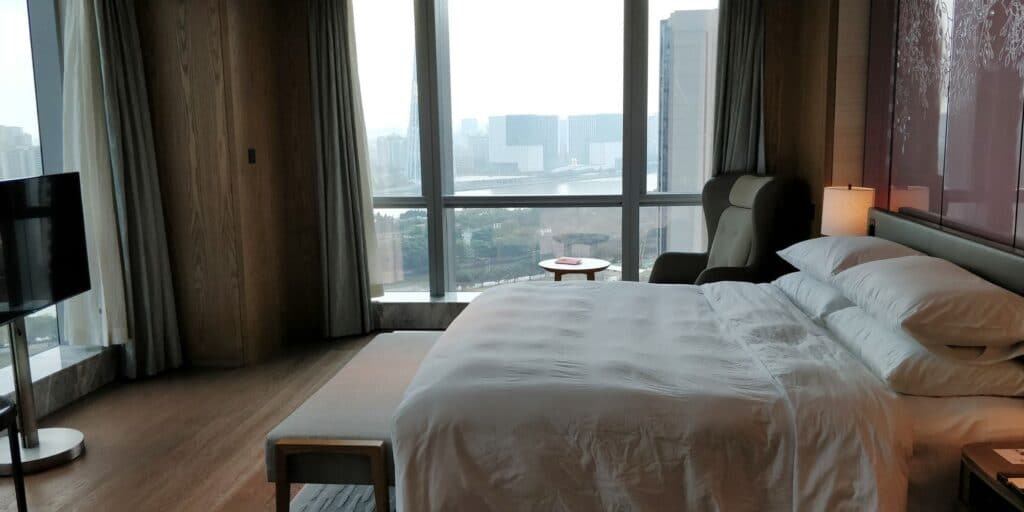 Conrad Guangzhou Suite Schlafzimmer 2